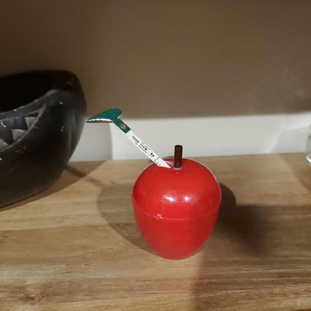 Red Apple Shaped Tape Measure